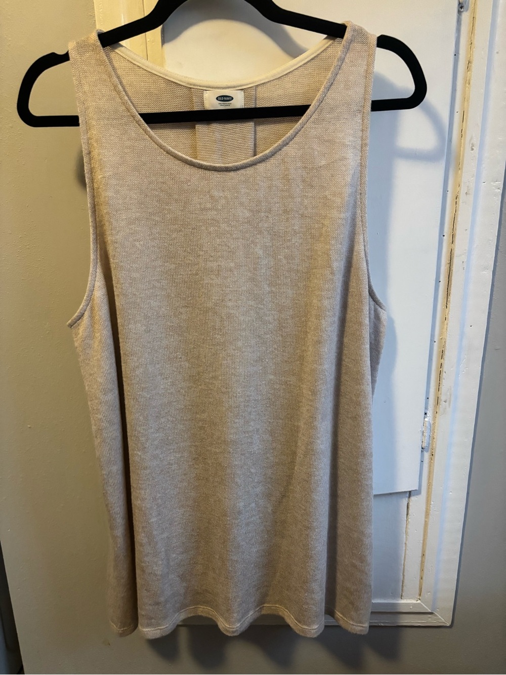 Old Navy Knit Tank Top - Beige